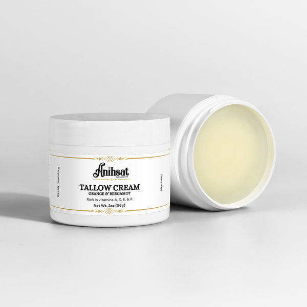 Tallow Cream Orange & Bergamot