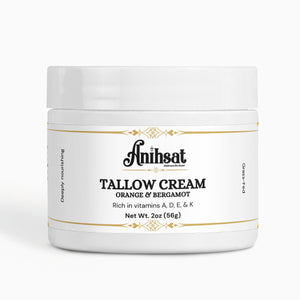 Tallow Cream Orange & Bergamot