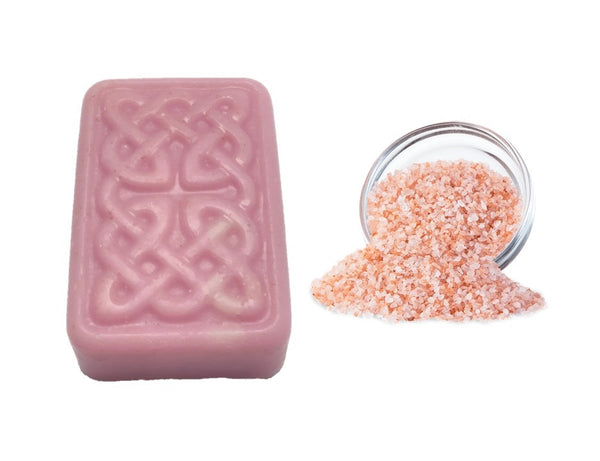 Anihsat Himalayan Salt Bar Soap - antiseptic/disinfectant exfoliates and removes dead skin cells reduce breakouts, especially those dreaded blackheads