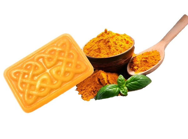 Anihsat Turmeric Bar Soap - antioxidants, antimicrobial and anti-inflammatory components that heal and bring out the natural health while providing glow