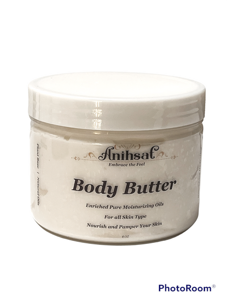 Anihsat Body Butter - ultra moisturizing butter packed with all natural oils absorbs quickly